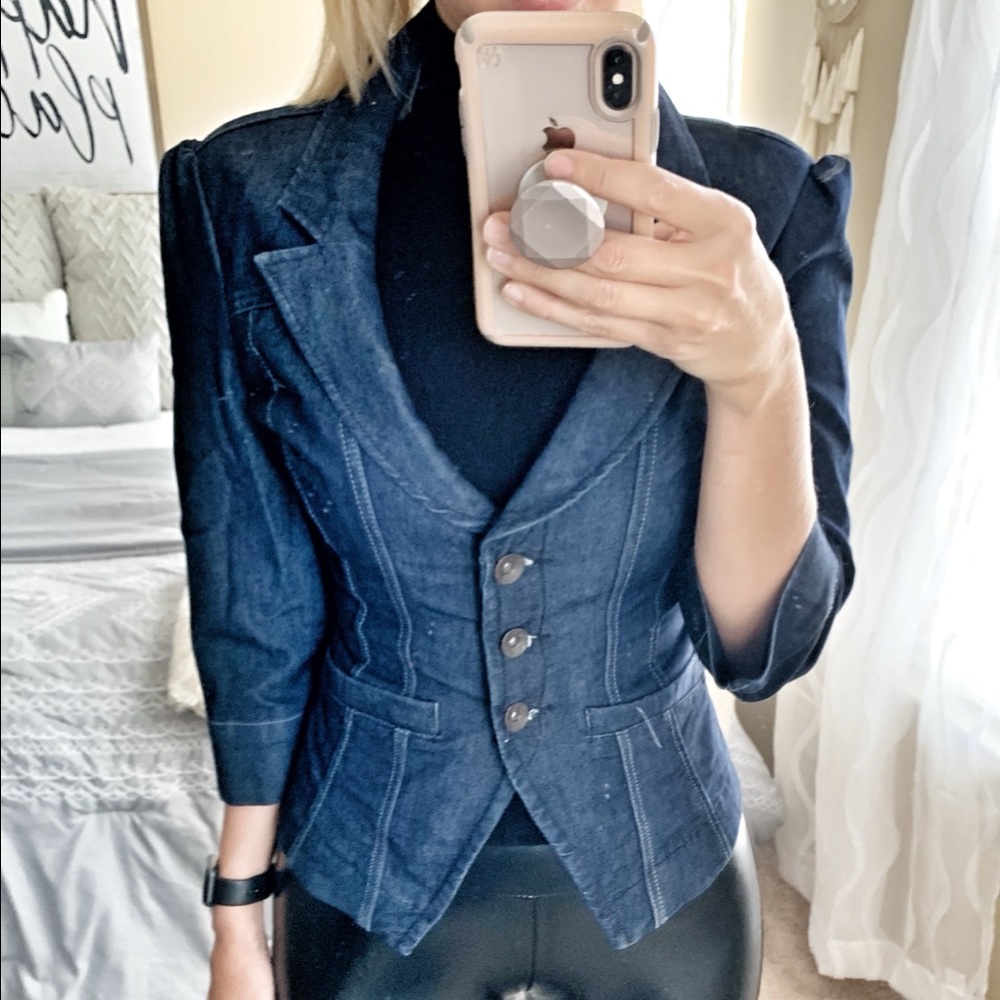 Demin Blazer ✨